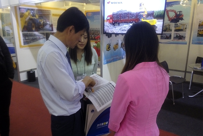 沃爾華集團參加2015巴西國際工程機械展會 沃爾華集團參加2015巴西國際工程機械展會