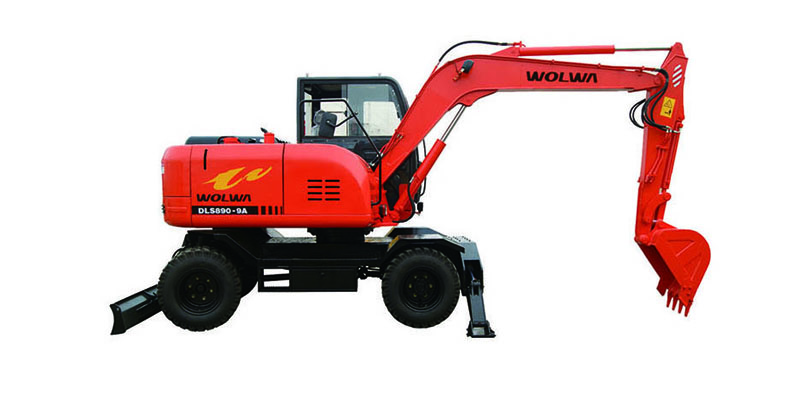 DLS890-9A輪式液壓挖掘機(jī)產(chǎn)品實(shí)拍圖